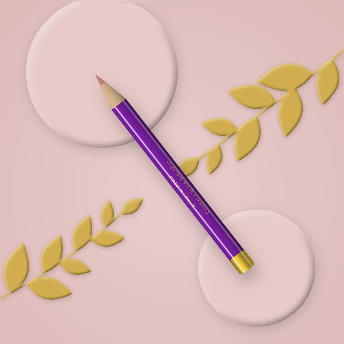 Crayon à lèvres précision à l'huile d'olive – Bonbon Néon, photo d'ambiance