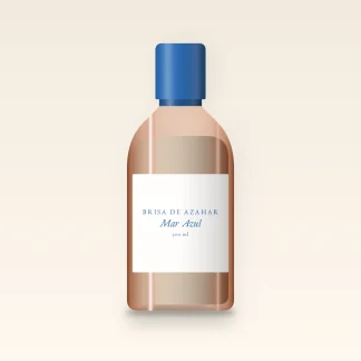 Shampooing Mar Azul à l'extrait de sauge – Brisa de Azahar, flacon 500 ml