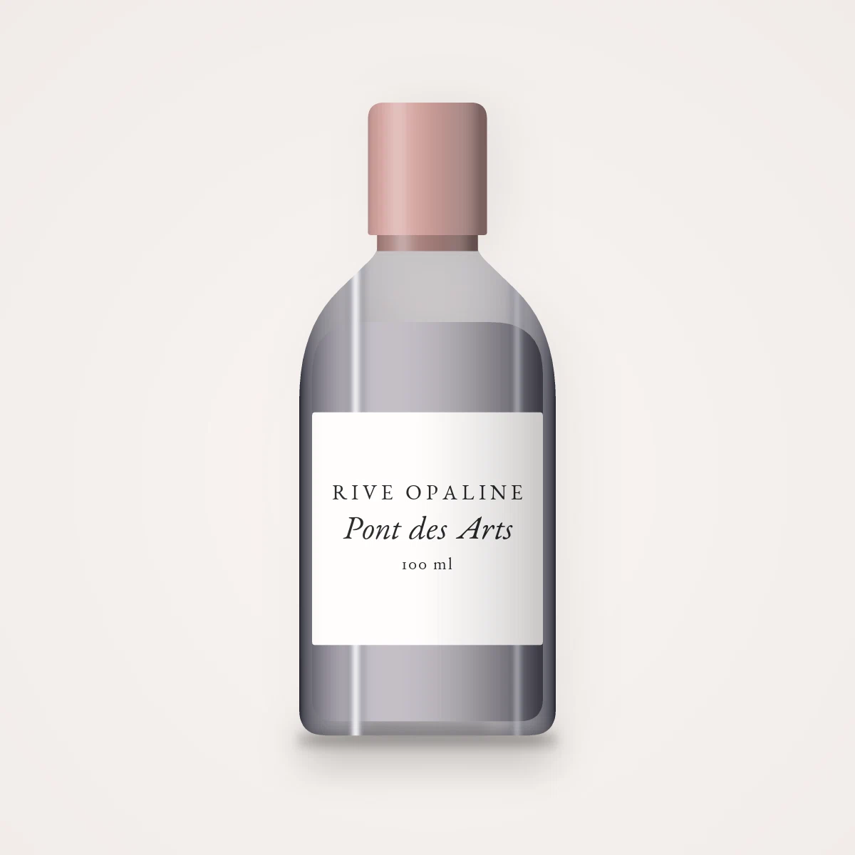 Lotion tonique haute tolérance Pont des Arts – Rive Opaline, flacon 100 ml