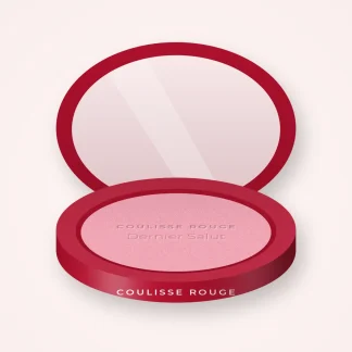 Blush Dernier Salut à la poudre de riz – Coulisse Rouge, boîtier 4 g, teinte 02 Rose tendre