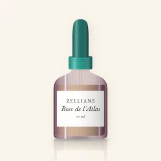 Sérum liftant Rose de l'Atlas – Zelliane, flacon compte-gouttes 30 ml