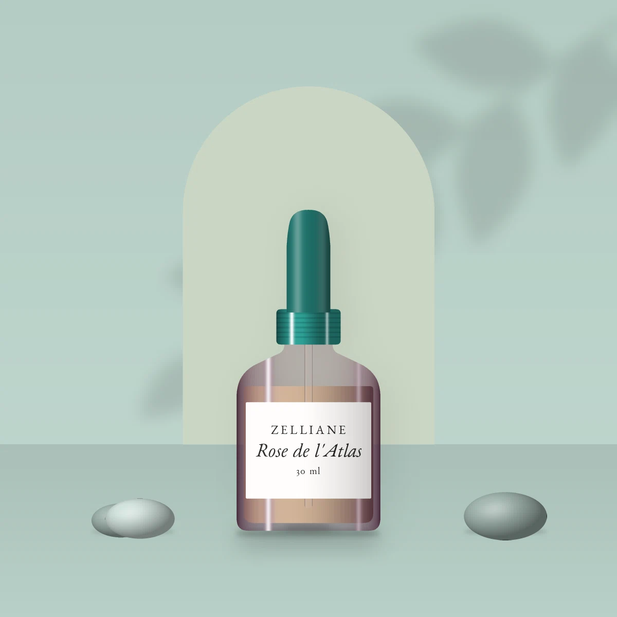 Sérum liftant Rose de l'Atlas – Zelliane, photo d'ambiance