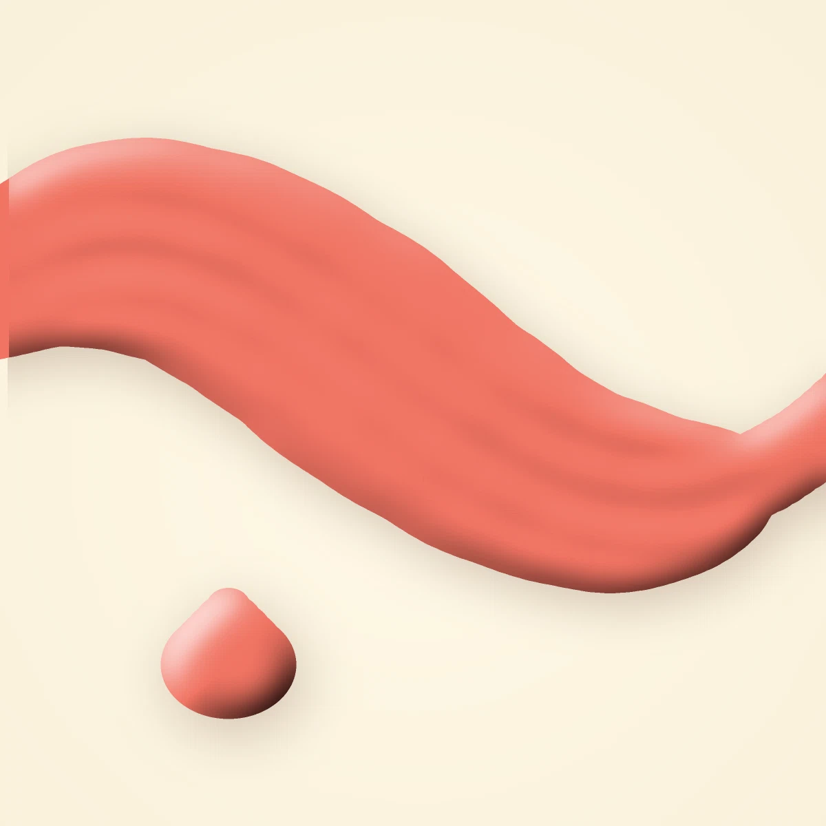 Gloss Fluo Party à l'huile d'argan – Bonbon Néon, aperçu de la teinte 06 Corail