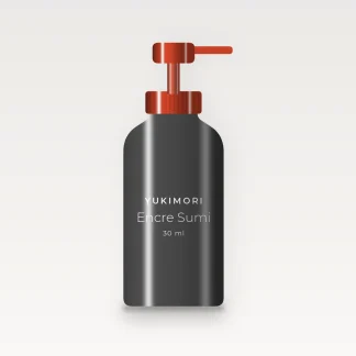 Soin anti-âge Encre Sumi au bakuchiol – Yukimori, flacon-pompe 30 ml