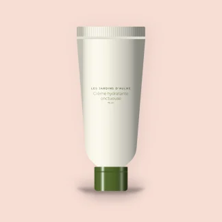 Crème hydratante onctueuse à l'extrait de calendula – Les Jardins d'Aulne, tube 75 ml