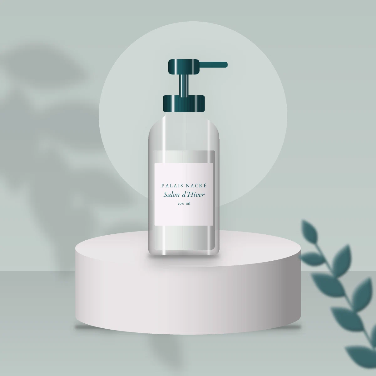 Nettoyant visage équilibrant Salon d'Hiver – Palais Nacré, photo d'ambiance