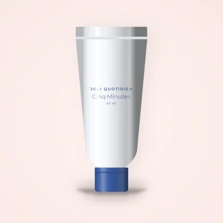 Crème hydratante Cinq Minutes à l'extrait de concombre – Joli Quotidien, tube 40 ml