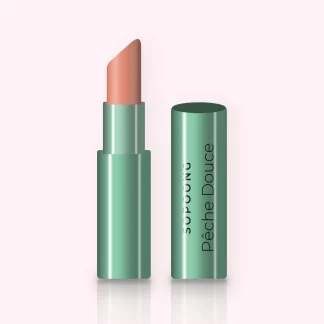 Rouge à lèvres Pêche Douce hydratant – Sopoong, étui 3,5 g, teinte 10 Pêche