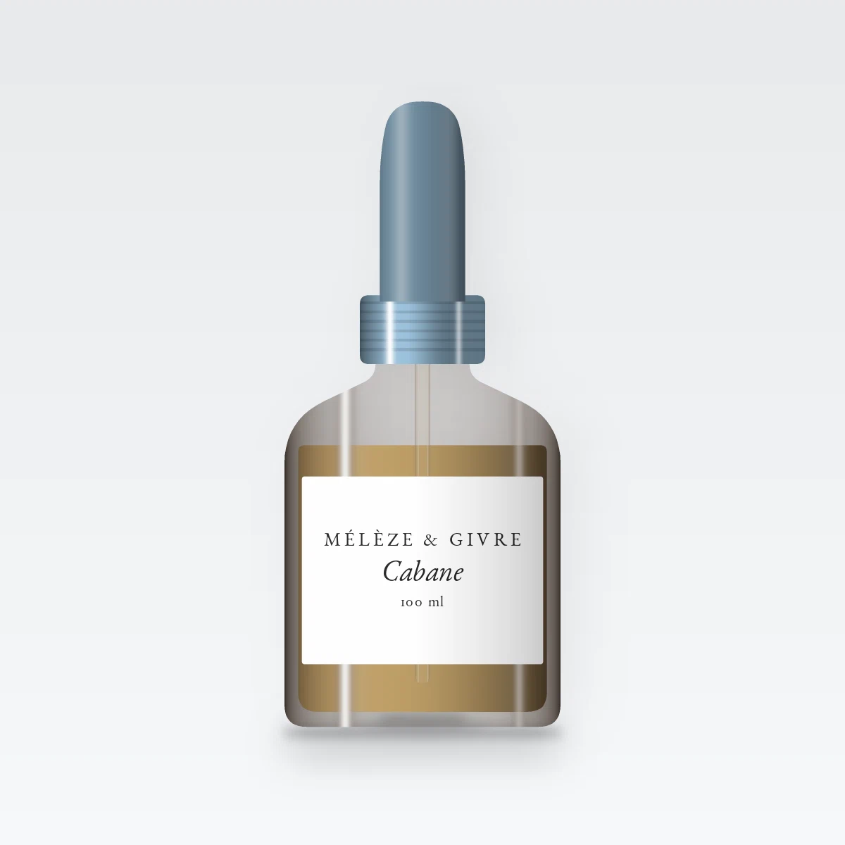 Huile capillaire nutrition intense Cabane – Mélèze & Givre, flacon compte-gouttes 100 ml