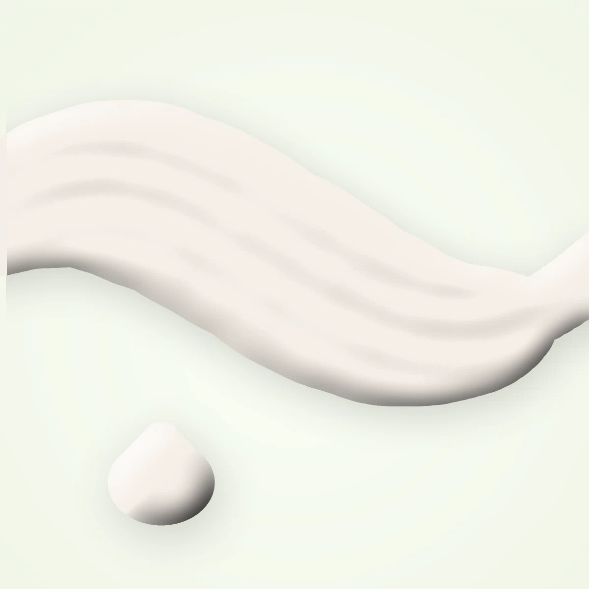 Crème coiffante thermoprotectrice Orage Frais – Fraîcheline, aperçu de la texture