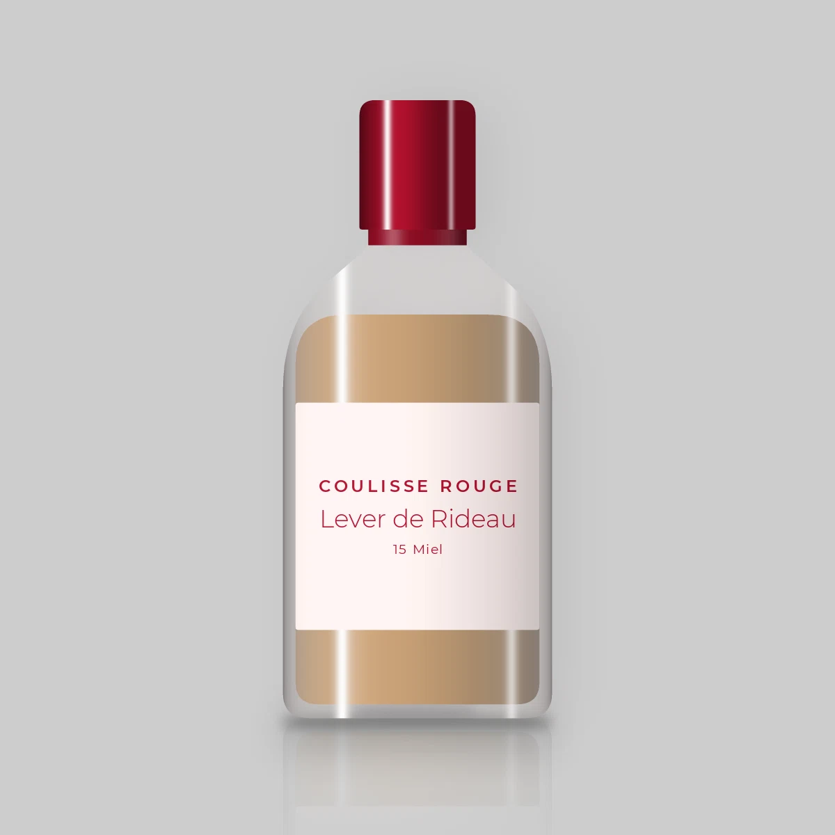 Fond de teint Lever de Rideau à la vitamine C – Coulisse Rouge, flacon 30 ml, teinte 15 Miel