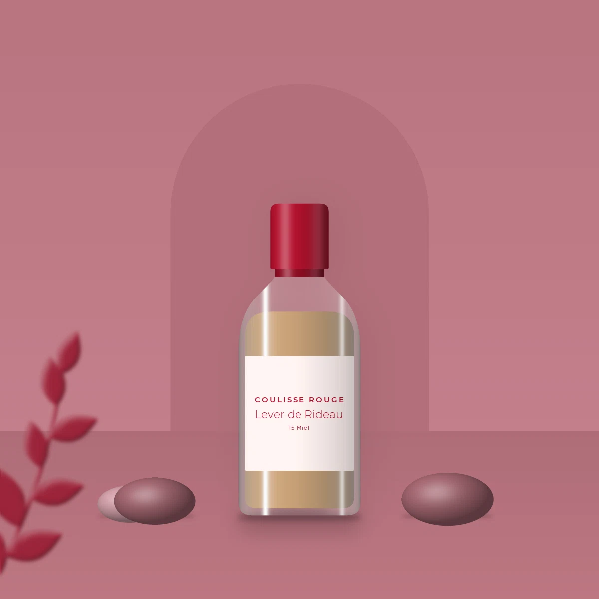Fond de teint Lever de Rideau à la vitamine C – Coulisse Rouge, photo d'ambiance