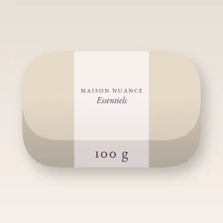 Savon Essentiels surgras à l'huile d'amande douce – Maison Nuance, pain 100 g