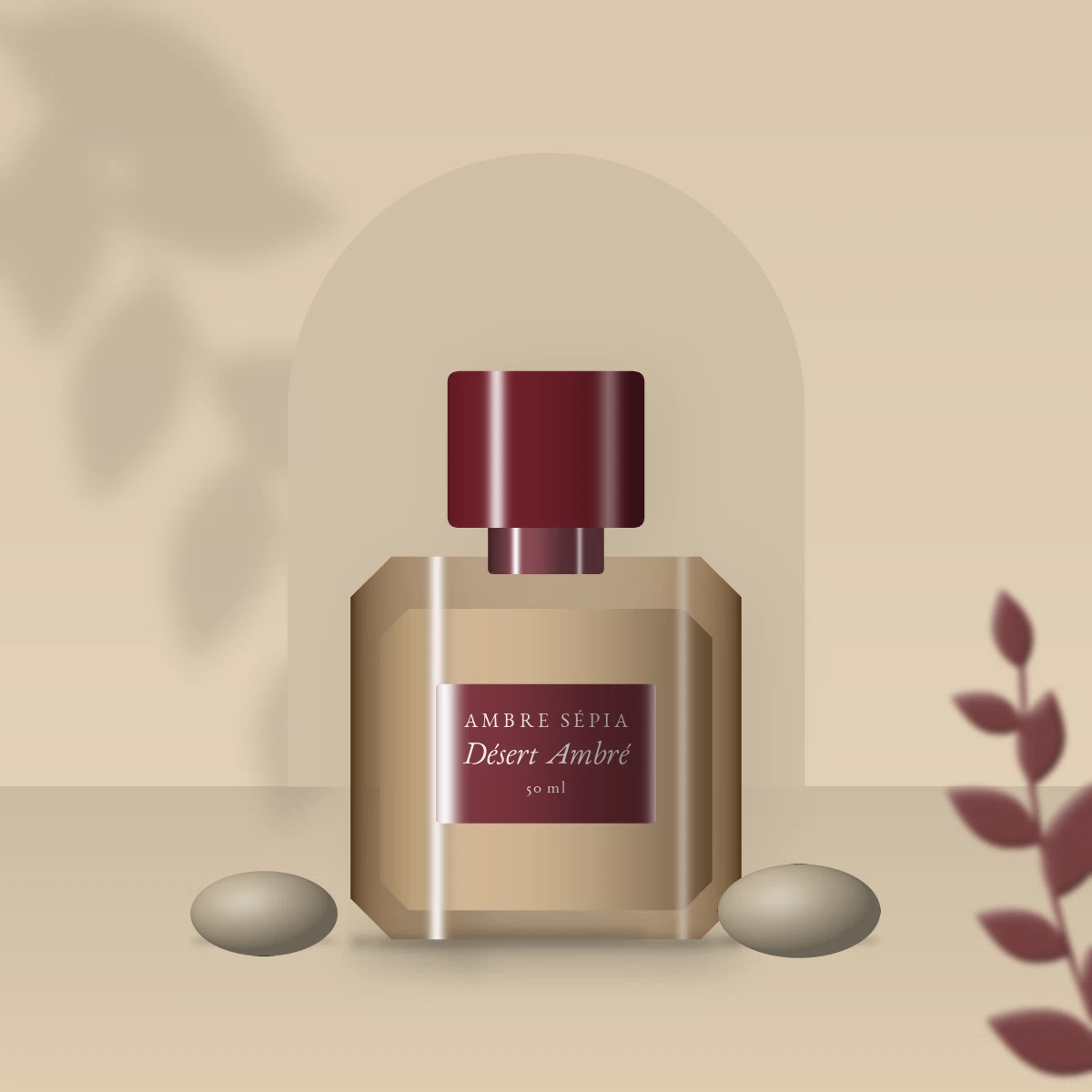 Parfum Désert Ambré frivole au citron de Sicile – Ambre Sépia, photo d'ambiance