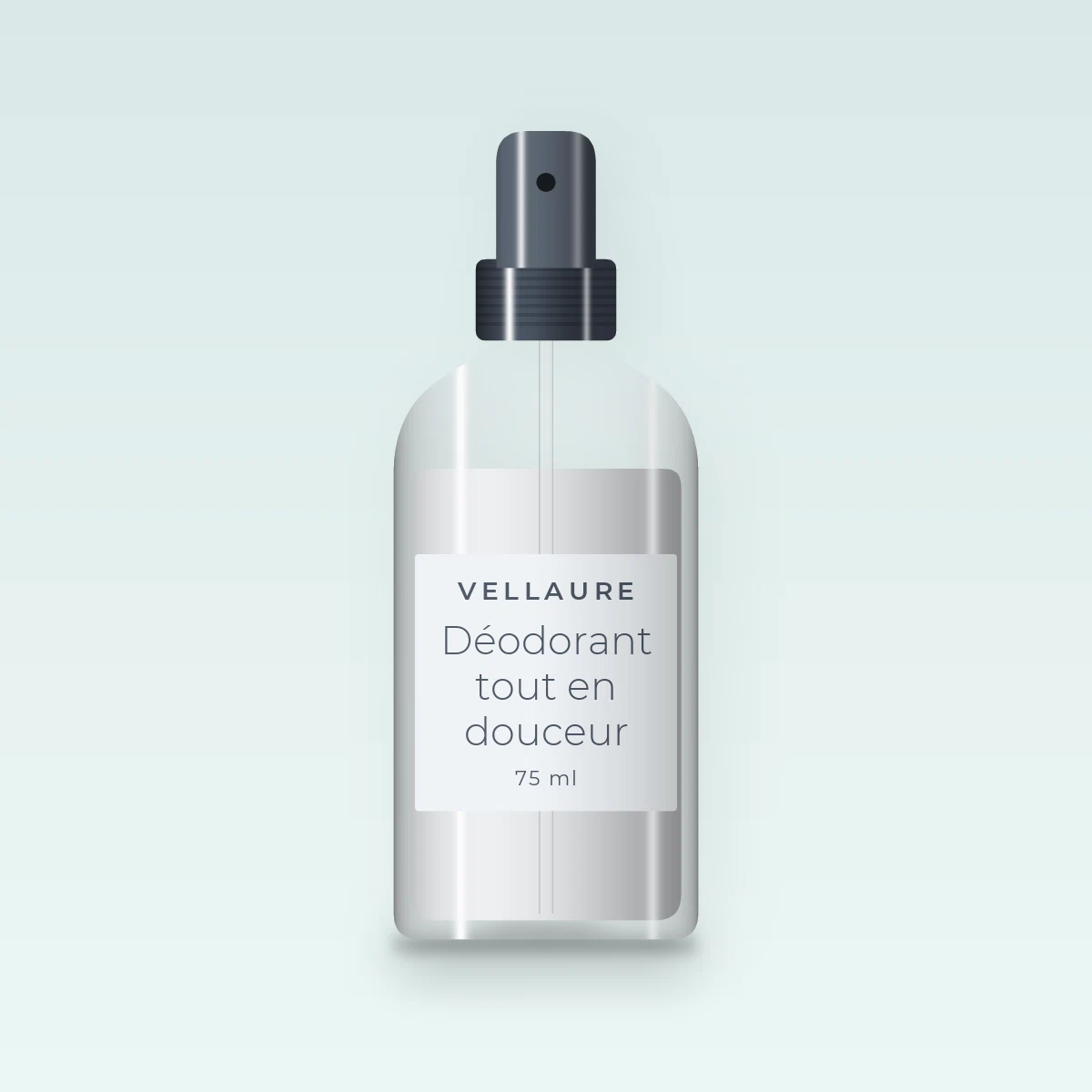 Déodorant tout en douceur à la reine-des-prés – Vellaure, flacon spray 75 ml
