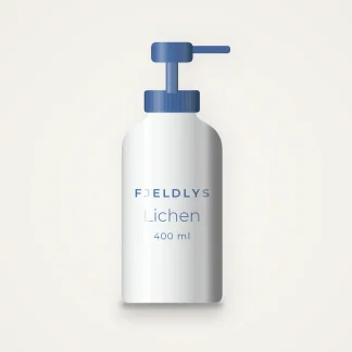 Lichen nettoyant visage doux – Fjeldlys, flacon-pompe 400 ml