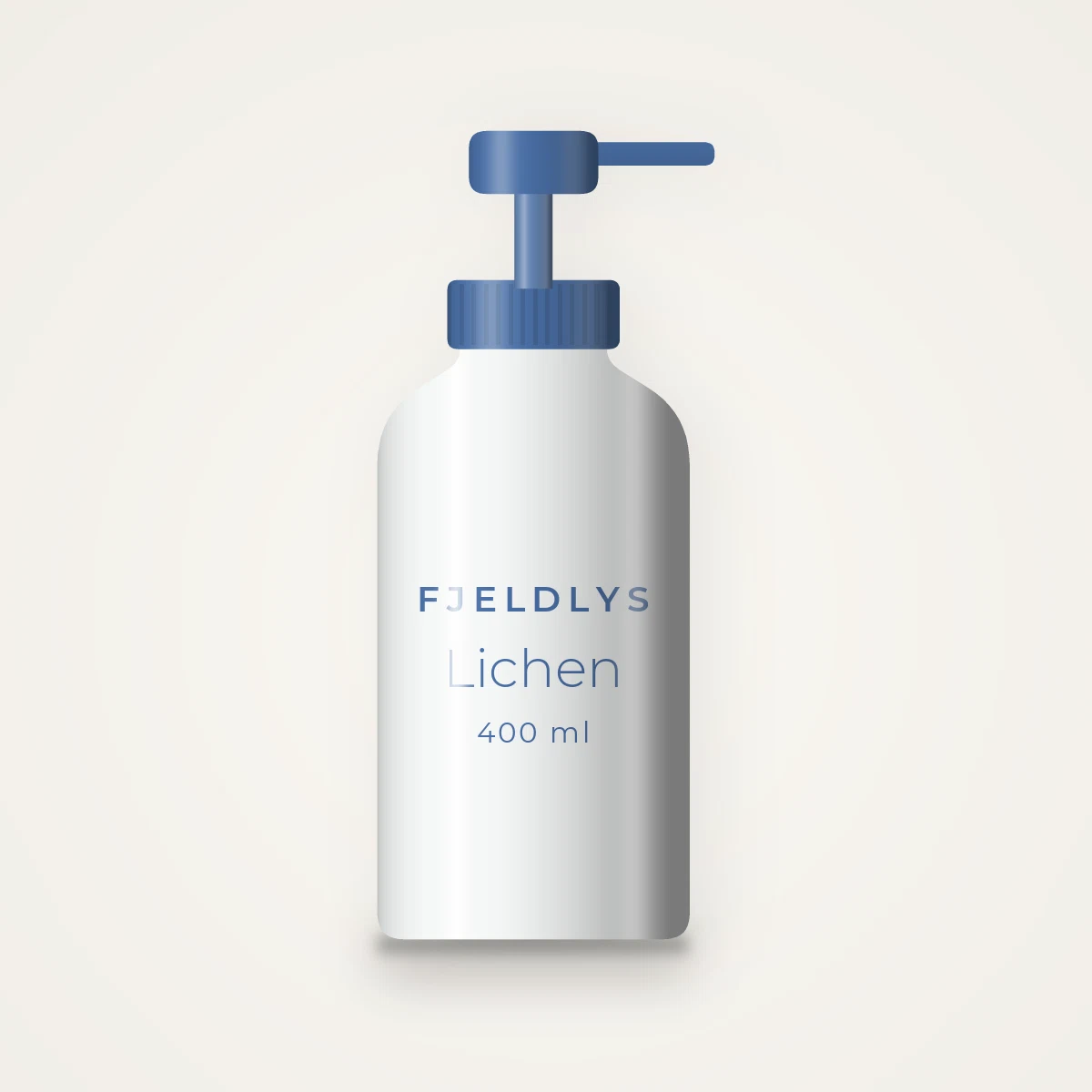 Lichen nettoyant visage doux – Fjeldlys, flacon-pompe 400 ml
