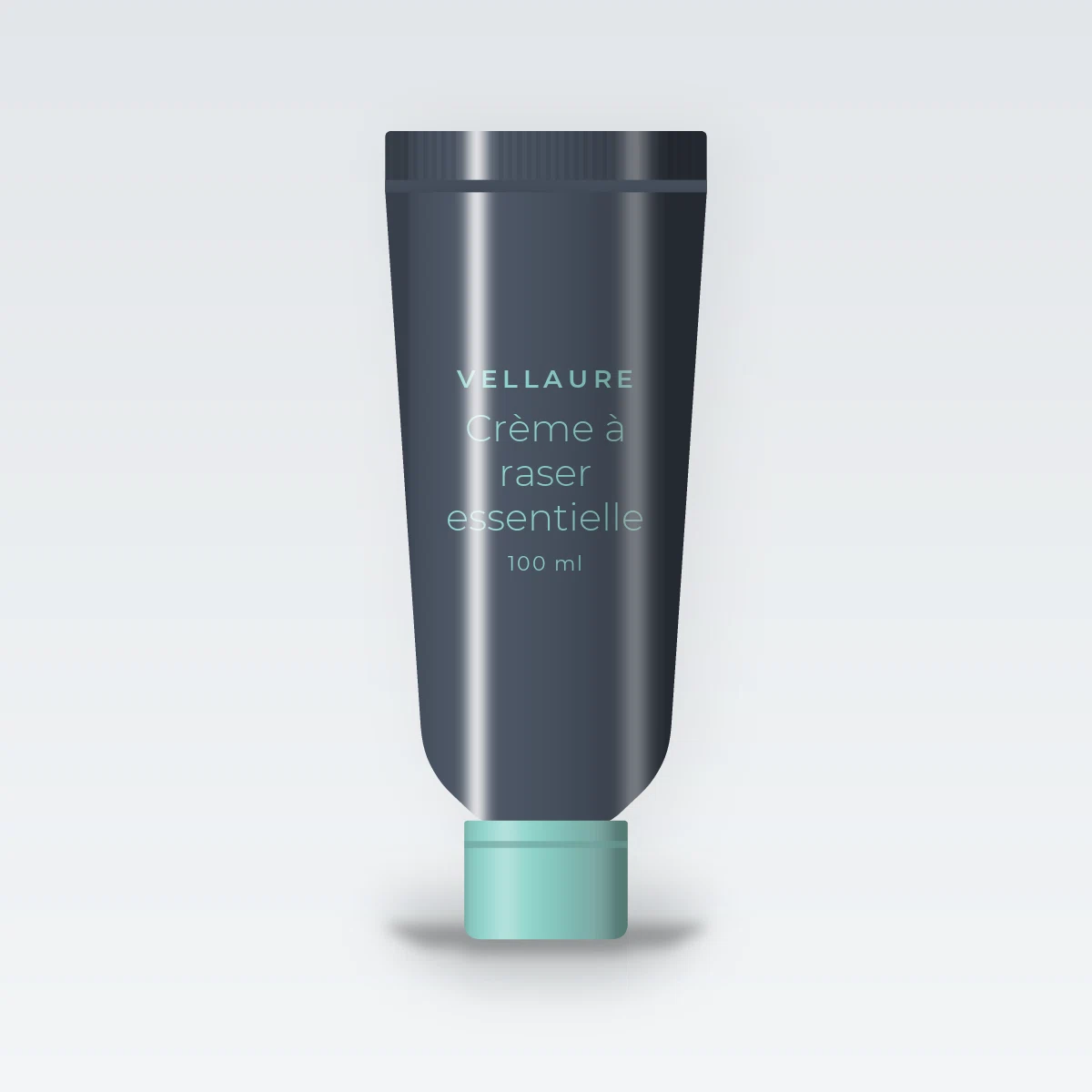 Crème à raser essentielle au sapin de Sibérie pour homme – Vellaure, tube 100 ml