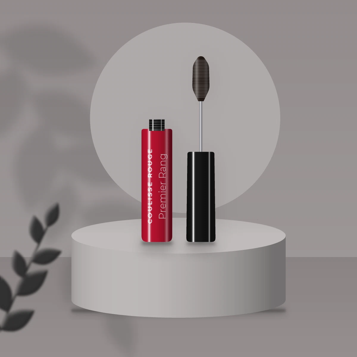 Mascara Premier Rang épaississant – Coulisse Rouge, photo d'ambiance