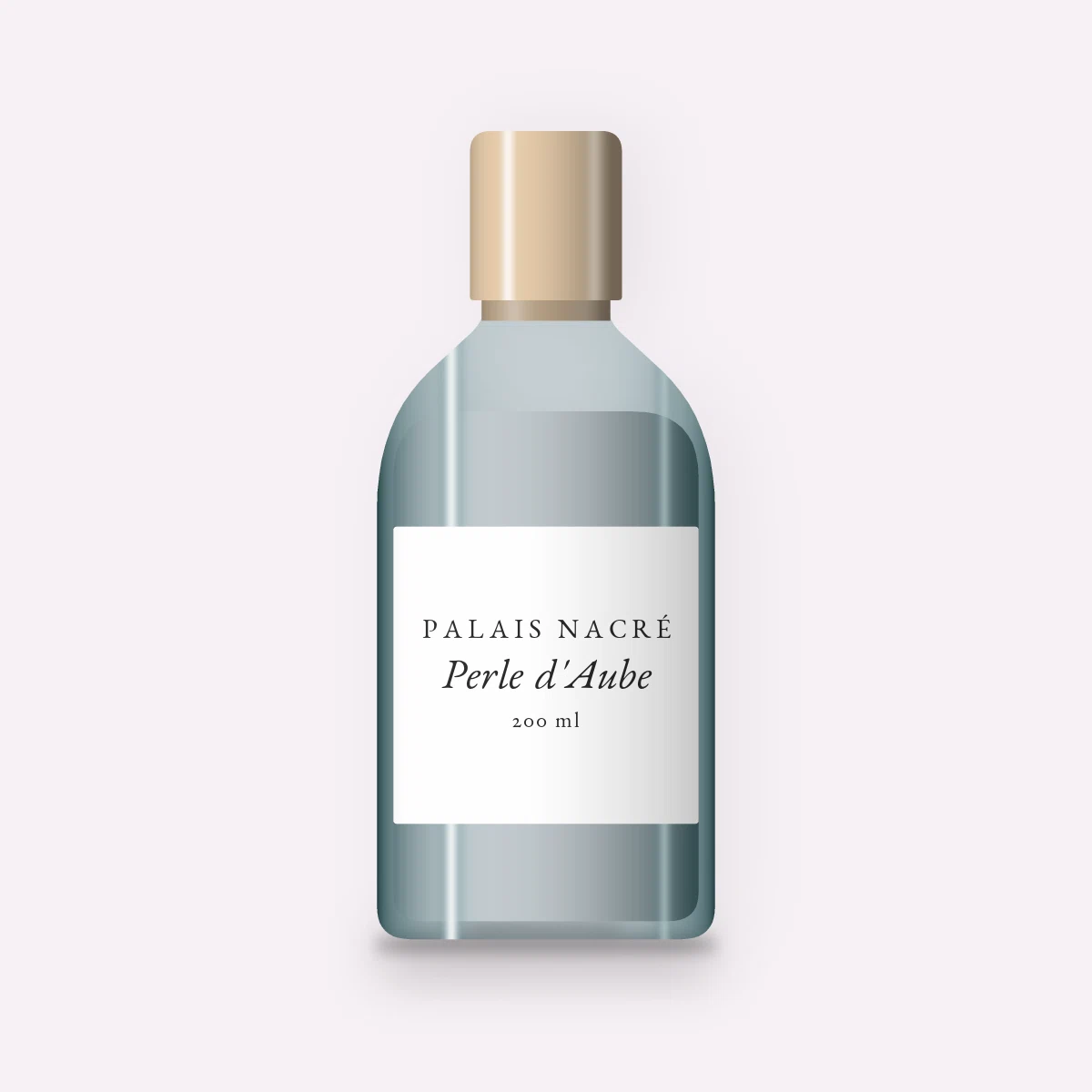 Perle d'Aube lotion tonique rafraîchissante – Palais Nacré, flacon 200 ml