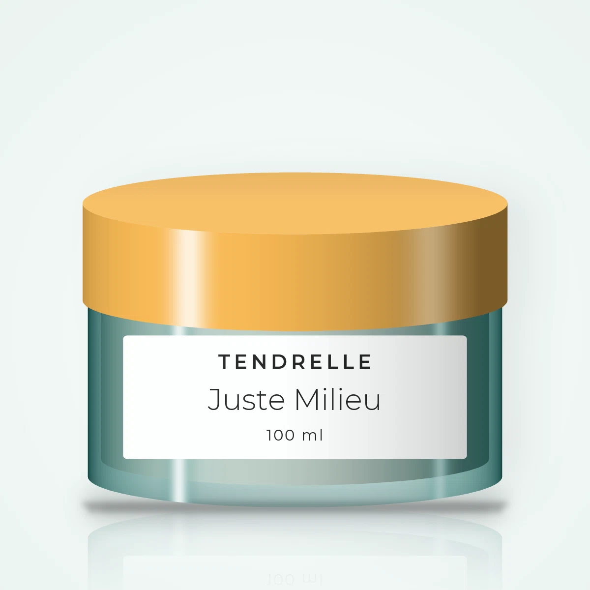 Crème mains Juste Milieu nutrition intense – Tendrelle, pot 100 ml