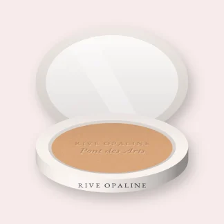 Terre de soleil Pont des Arts à l'huile de macadamia – Rive Opaline, boîtier 10 g, teinte 01 Hâle léger