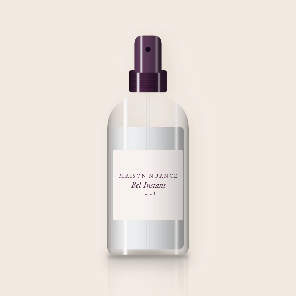 Lotion tonique Bel Instant à l'hydrolat de tilleul – Maison Nuance, flacon spray 200 ml