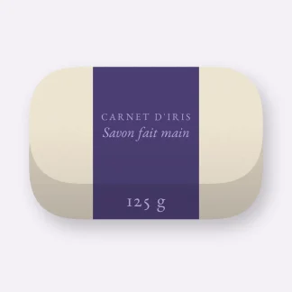 Savon surgras fait main à l'huile de nigelle – Carnet d'Iris, pain 125 g