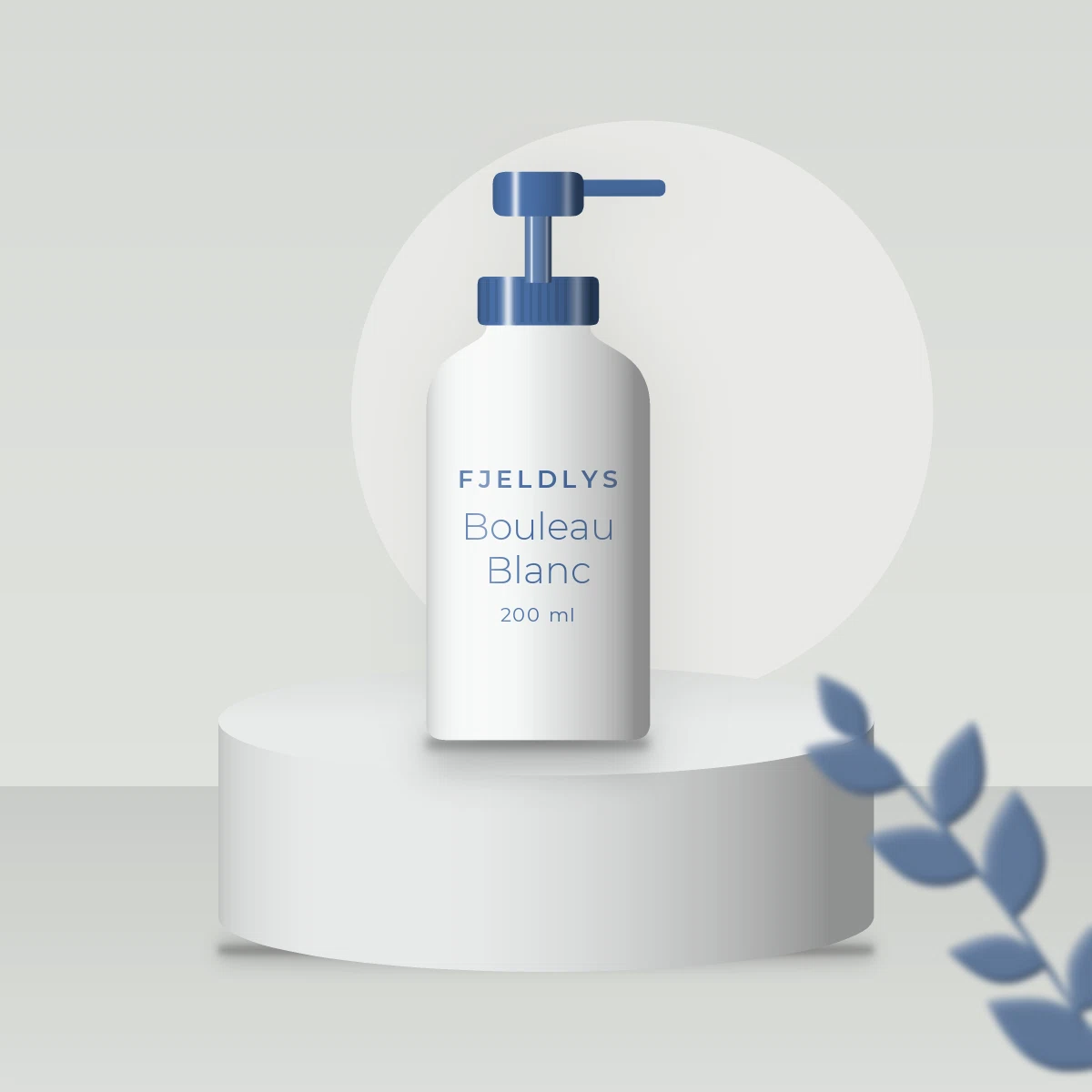 Bouleau Blanc nettoyant visage anti-imperfections – Fjeldlys, photo d'ambiance