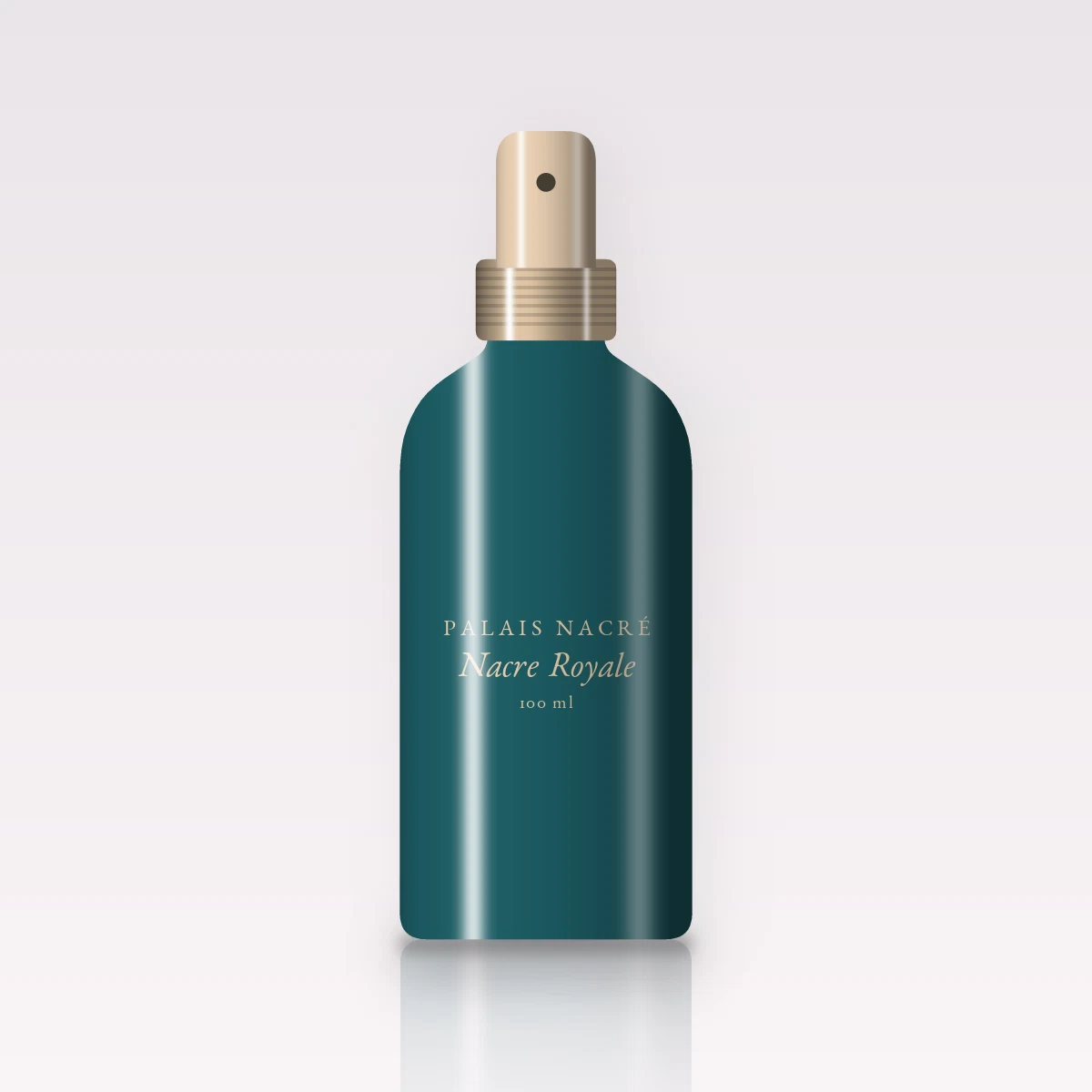 Lotion tonique Nacre Royale à l'acide lactique – Palais Nacré, flacon spray 100 ml