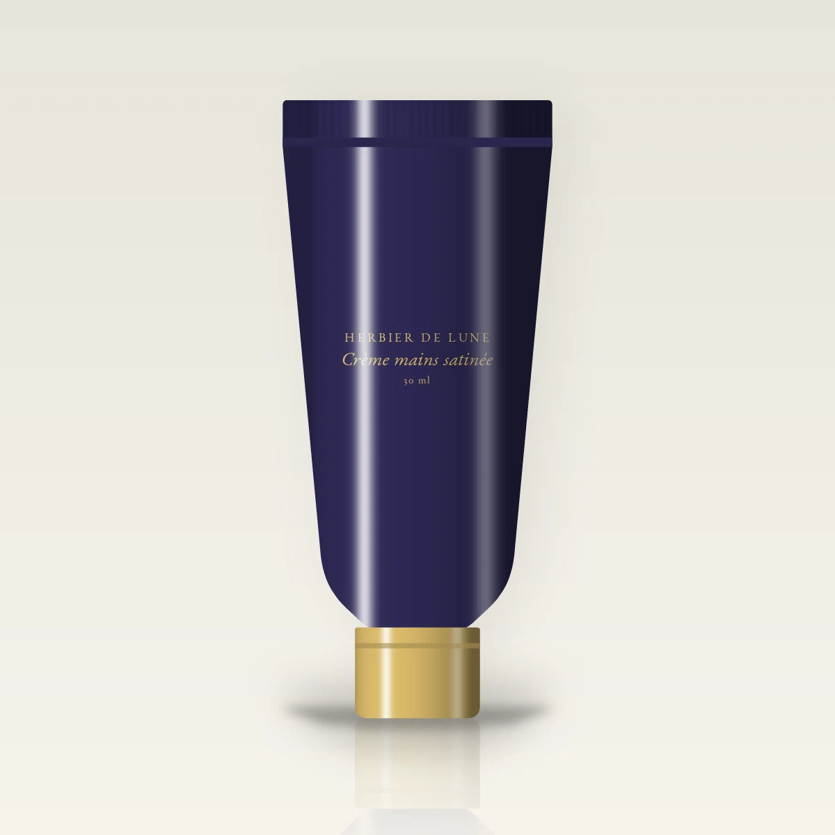 Crème mains satinée à l'acide hyaluronique – Herbier de Lune, tube 30 ml
