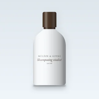 Shampooing vitalité à l'acide hyaluronique – Mélèze & Givre, flacon 500 ml