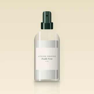 Déodorant Feuille Verte à l'eau de coco – Atelier Verdure, flacon spray 50 ml