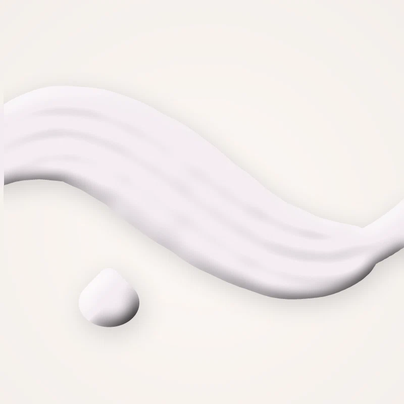 Galerie Blanche crème hydratante confort – Palais Nacré, aperçu de la texture