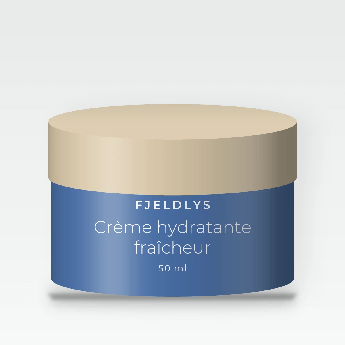 Crème hydratante fraîcheur à la vitamine E – Fjeldlys, pot 50 ml