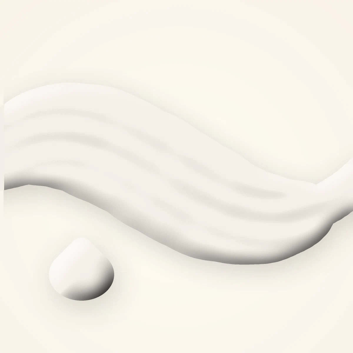 Crème coiffante définissante à l'extrait de guimauve – Boucle Majeure, aperçu de la texture