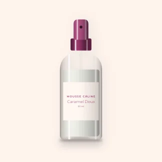 Déodorant Caramel Doux soin pureté – Mousse Câline, flacon spray 50 ml