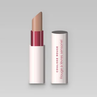 Rouge à lèvres sensoriel aux peptides – Coulisse Rouge, étui 3,5 g, teinte 01 Nude beige