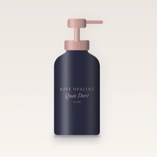 Soin anti-âge précieux Quai Doré – Rive Opaline, flacon-pompe 30 ml