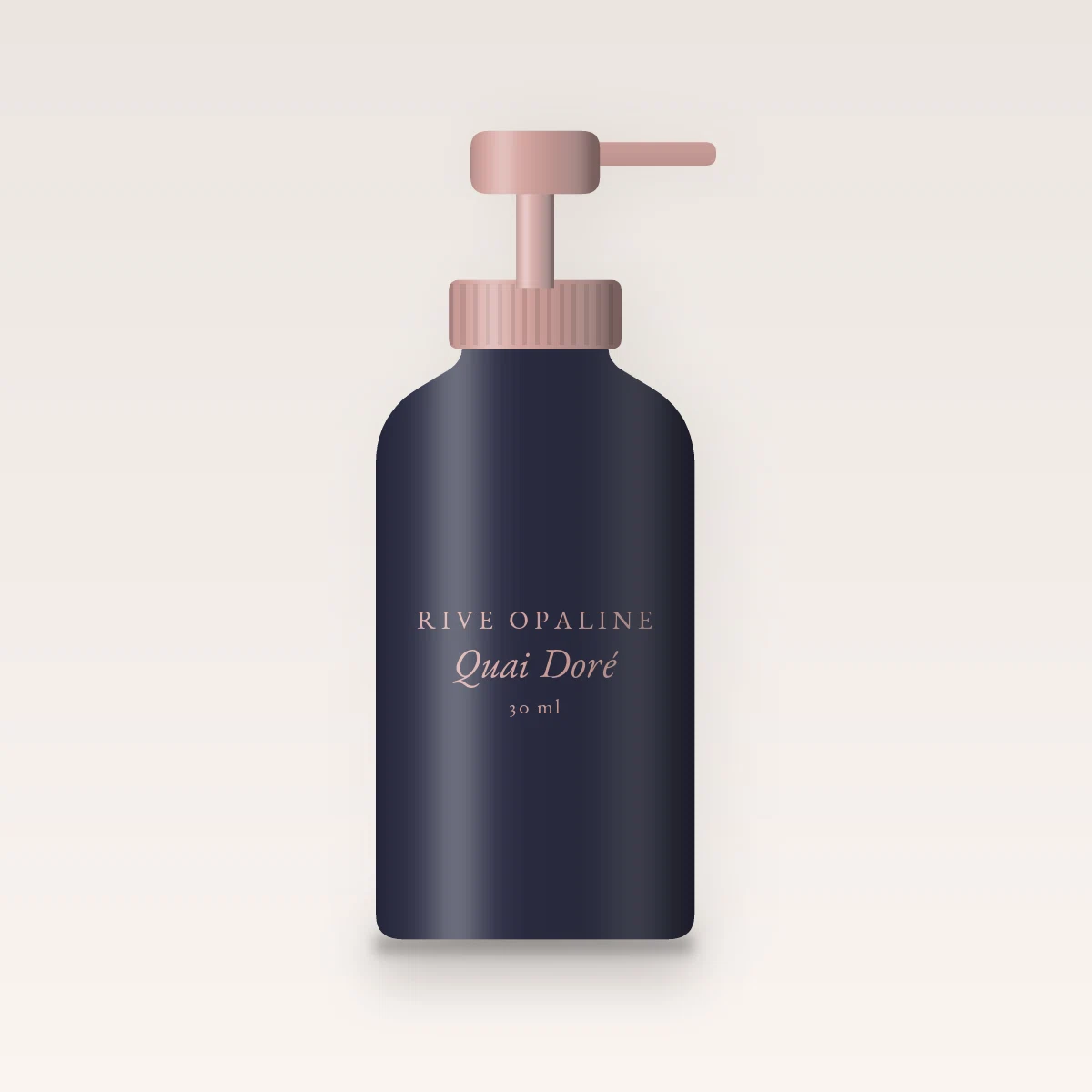 Soin anti-âge précieux Quai Doré – Rive Opaline, flacon-pompe 30 ml