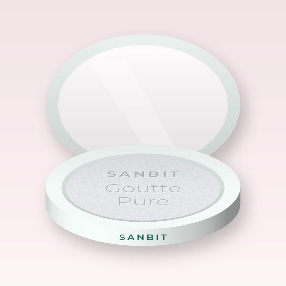 Enlumineur précieux Goutte Pure – Sanbit, boîtier 4,5 g, teinte Opale