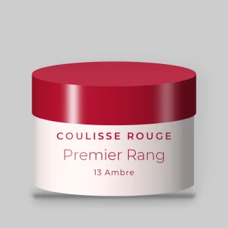 Poudre Premier Rang à l'huile de camélia – Coulisse Rouge, pot 9 g, teinte 13 Ambre