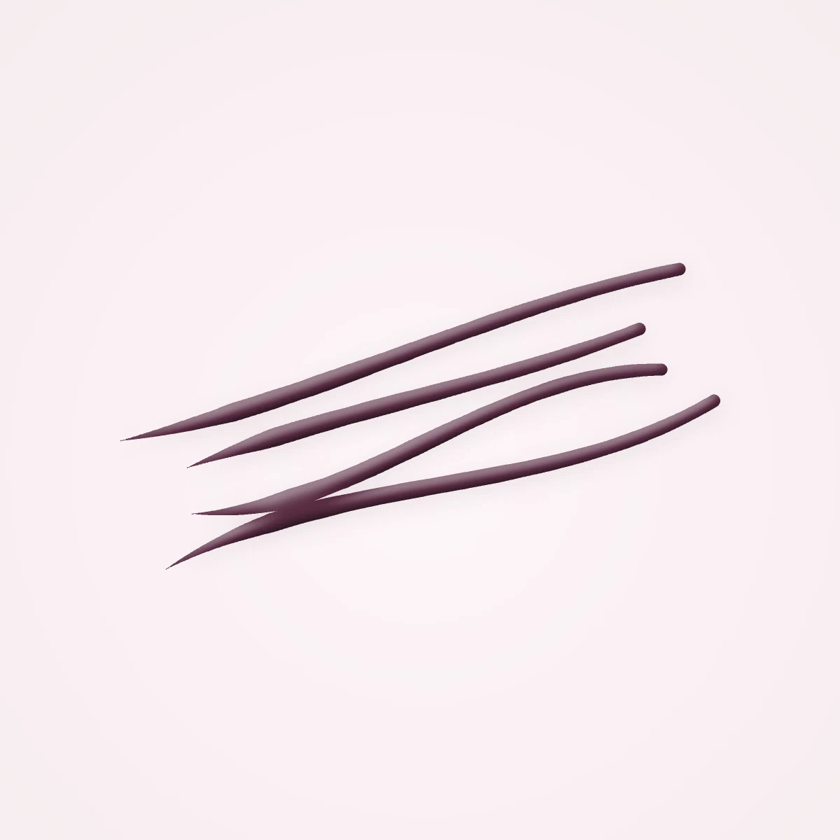 Eyeliner Peau de Verre ultra-précis – Sanbit, aperçu de la teinte Prune