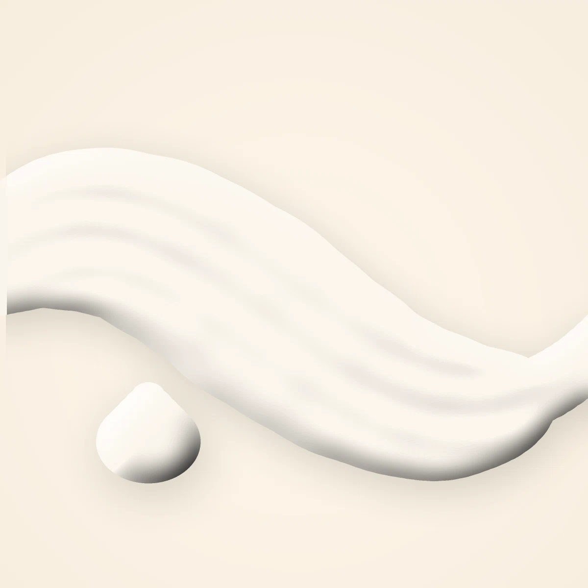 Lait corps Grande Douceur à la niacinamide – Tendrelle, aperçu de la texture