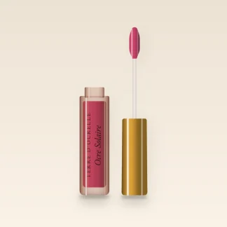Gloss Ocre Solaire à l'huile de ricin – Terre d'Ocrelle, flacon applicateur 4 ml, teinte 05 Rose framboise