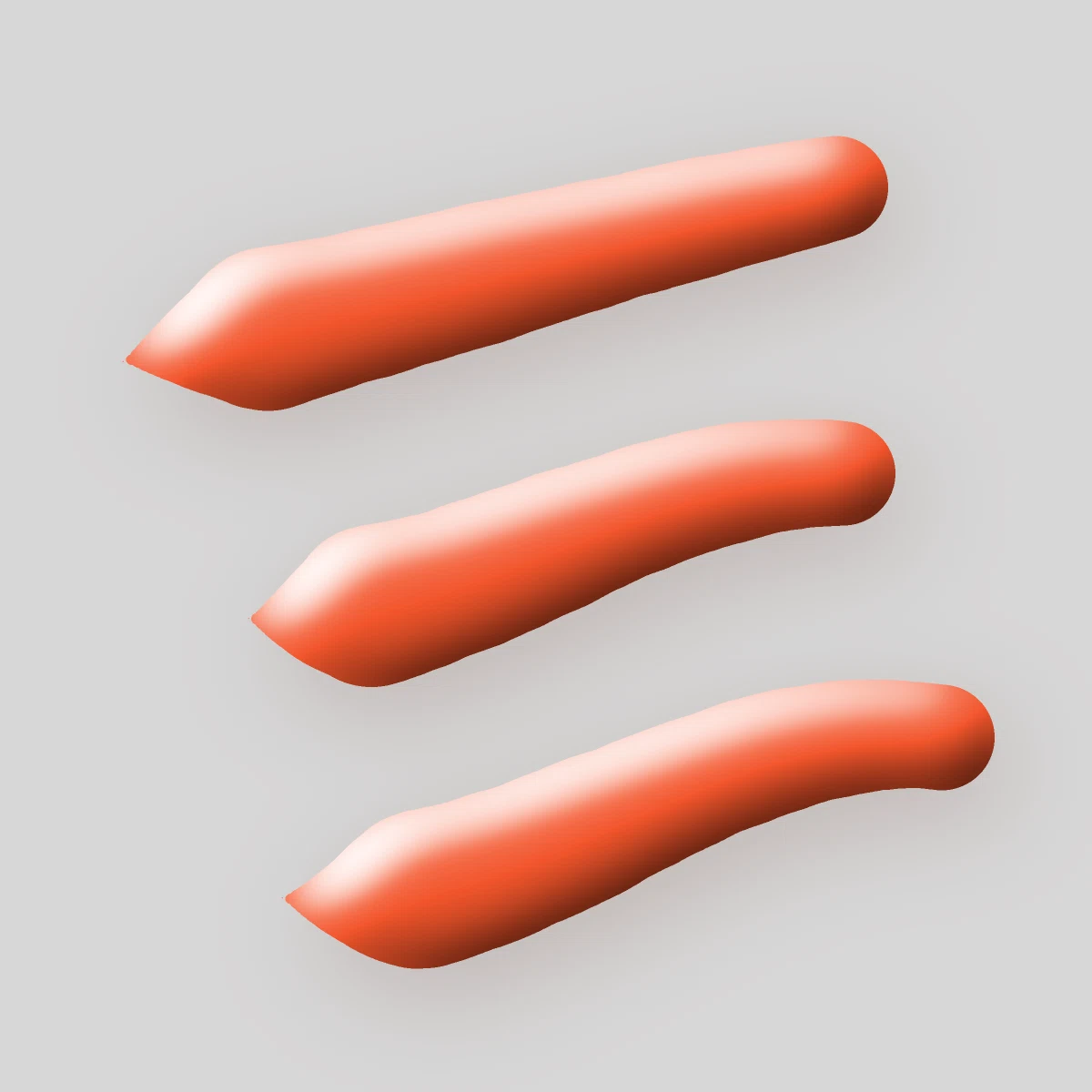 Vernis à ongles Lever de Rideau effet gel – Coulisse Rouge, aperçu de la teinte 12 Orange vif