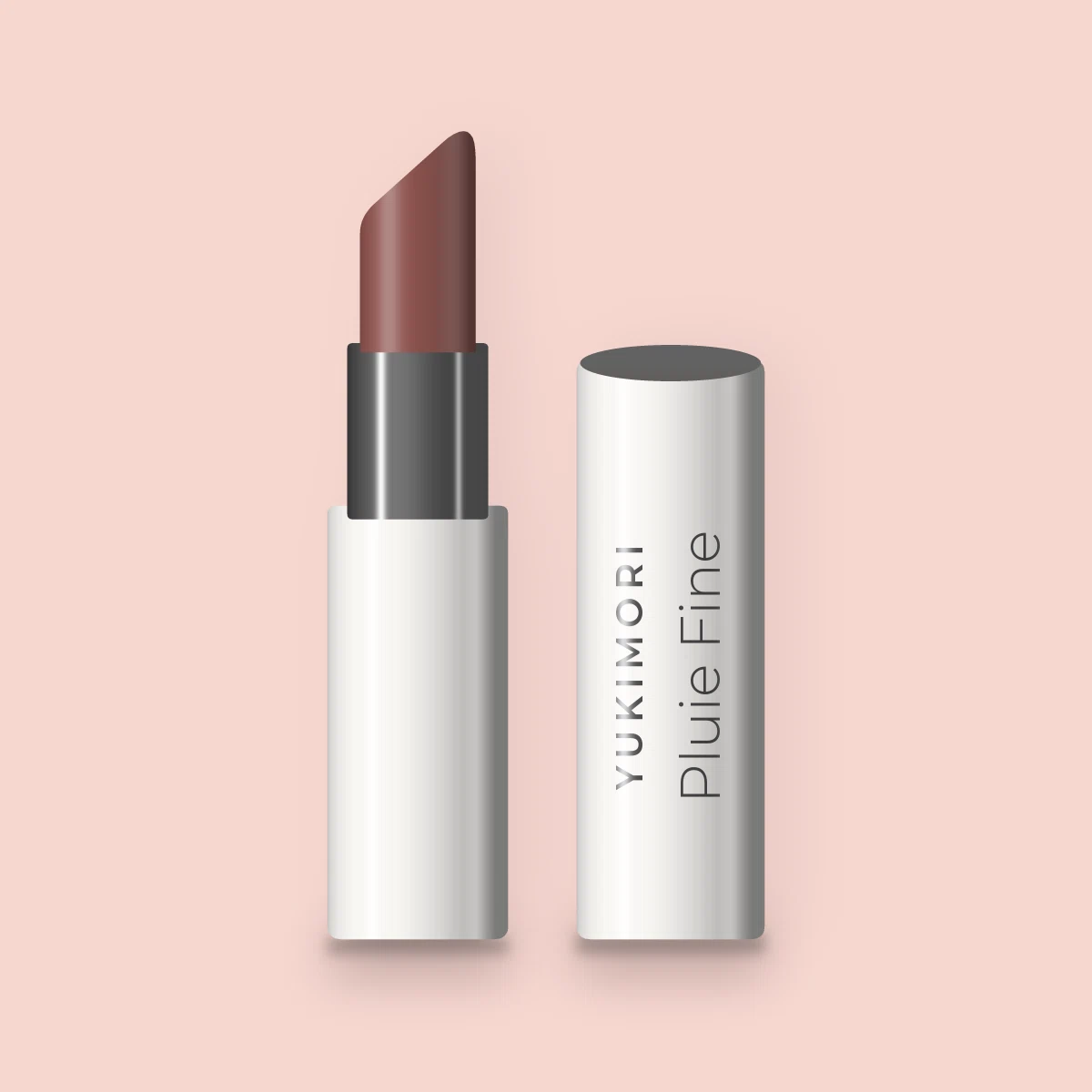 Rouge à lèvres Pluie Fine haute pigmentation – Yukimori, étui 3,8 g, teinte 32 Brun rosé