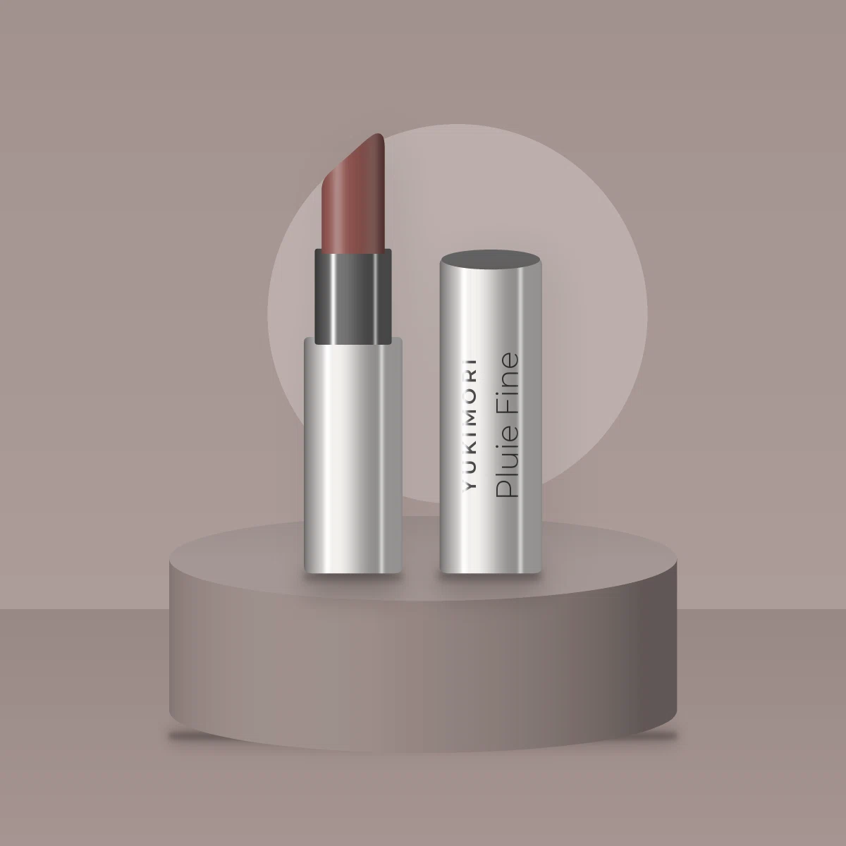 Rouge à lèvres Pluie Fine haute pigmentation – Yukimori, photo d'ambiance