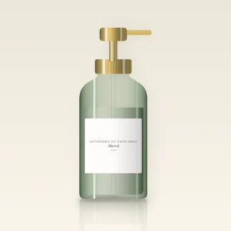 Baume après-rasage Mistral douceur extrême – Savonnerie du Vieux Môle, flacon-pompe 50 ml