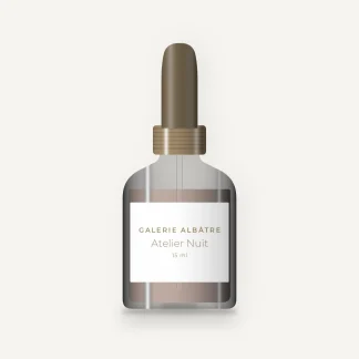 Atelier Nuit sérum repulpant – Galerie Albâtre, flacon compte-gouttes 15 ml
